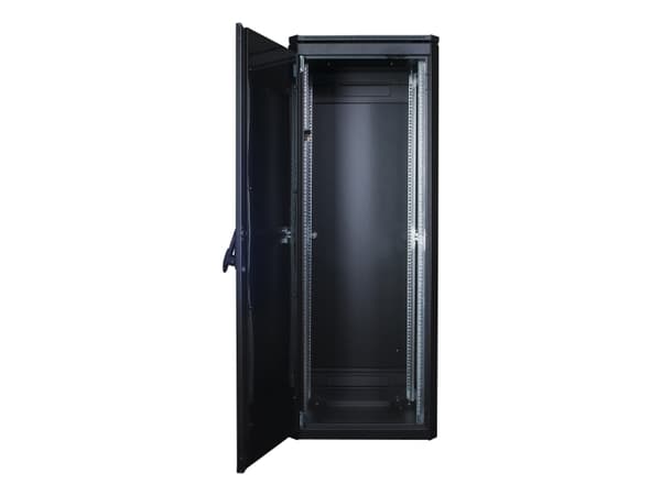 Lanview by Logon - Rack skåp - 600 x 600 mm, data line - fristående - svart, RAL 9005 - 32U - 19"