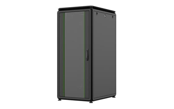 Lanview by Logon Data Line - Rack skap - 600 x 800 mm, data line - free-standing - svart - 26U - 19"