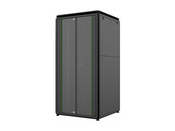 Lanview by Logon Data Line - Rack skåp - 800 x 800 mm, data line - fristående - svart - 32U - 19"