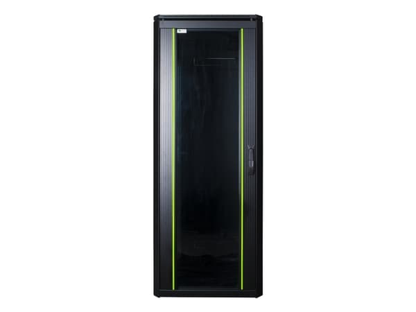 Lanview by Logon - Rack skap - 600 x 800 mm, data line - free-standing - svart, RAL 9005 - 32U - 19"