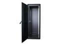 Miniatyrbilde 4 av 5: Lanview by Logon - Rack skap - 600 x 800 mm, data line - free-standing - svart, RAL 9005 - 32U - 19"
