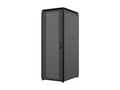 Miniatyrbilde 1 av 5: Lanview by Logon - Rack skap - 600 x 800 mm, data line - free-standing - svart, RAL 9005 - 32U - 19"