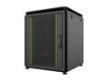 Miniatyrbilde 1 av 5: Lanview by Logon - Rack skap - 600 x 600 mm, data line - free-standing - svart, RAL 9005 - 12U - 19"