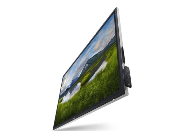 Dell P6524QT - 65" Diagonal klass (64.53" visbar) LED-bakgrundsbelyst LCD-skärm - interaktiv - med pekskärm (multitouch) - 4K UHD (2160p) 3840 x 2160 Svart