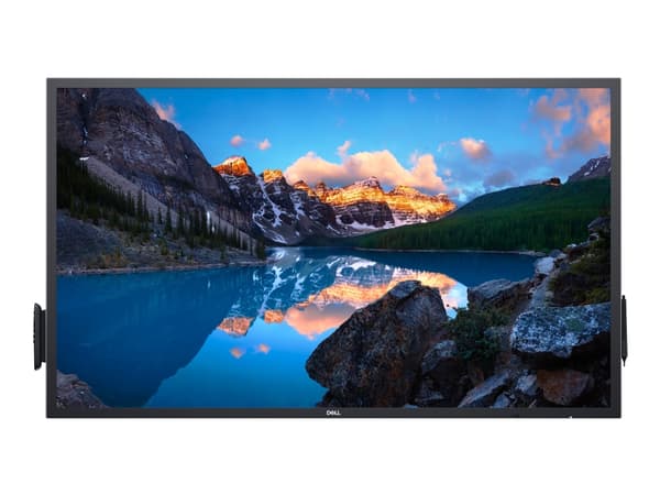 Dell P5524QT - 55" Diagonalklasse (54.64" synlig) LED-bakgrunnsbelyst LCD-skjerm - interaktiv - med pekeskjerm (multiberørings) - 4K UHD (2160p) 3840