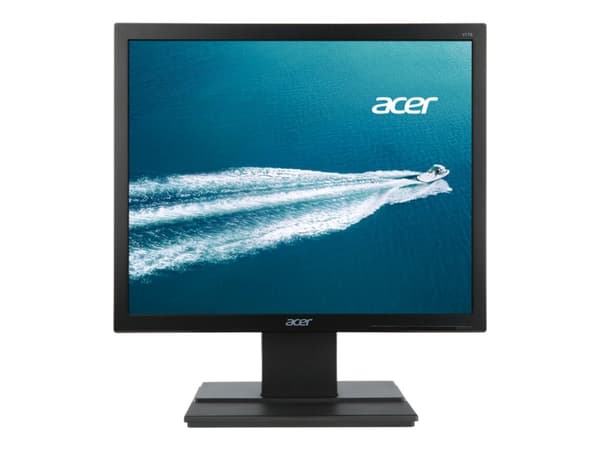 Acer V176L bmi - V6 Series - LED-skärm - 17" - 1280 x 1024 SXGA @ 75 Hz - TN - 250 cd/m² - 5 ms - HDMI, VGA - högtalare - svart