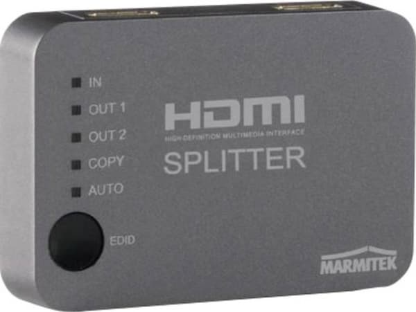 Marmitek Split 312 UHD - Video/lyd-splitter - 2 x HDMI - stasjonær
