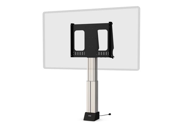Kindermann 4013000300, 2,18 m (86"), 90 kg, 300 x 200 mm, 800 x 600 mm, Gjuten aluminium, Stål, Svart, Silver