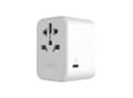 Pikkukuva 3 / 4: Kiinnitetty Kiinnitetty | Voyager World Adapter | FIXCT30-1C2A-WH | USB-A/USB-C | Matkasovittimet | Matkasovittimet