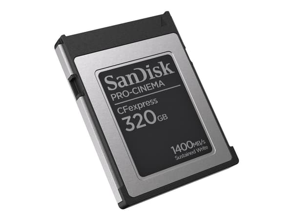SanDisk PRO-CINEMA - Flash-minneskort - 320 GB - CFexpress, typ B