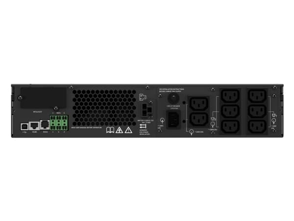Liebert GXT5 - UPS (rackmonterbar/ekstern) - AC 230 V - 750 watt - 750 VA - 9 Ah - RS-485, USB, RS-232 - utgangskontakter: 8 - 2U - med Rail Kit