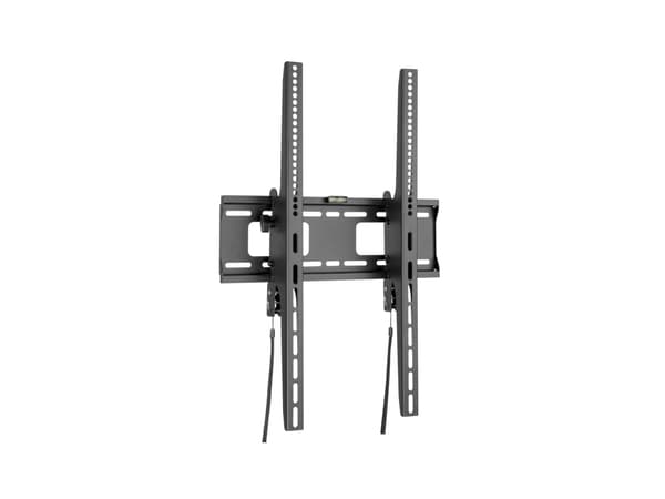 DELTACO - Monteringssett (veggmontering) - tippbar - for LCD-display / bøyd LCD-display - vertical - svart - skjermstørrelse: 37"-75"