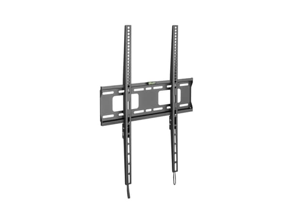 DELTACO - Monteringssats (väggfäste) - fixerad - för LCD-display/krökt LCD-display - vertical - svart - skärmstorlek: 37"-75"