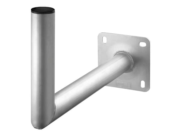 Goobay - Monteringssett (veggbrakett) - for satellittantenne - aluminium - hvit