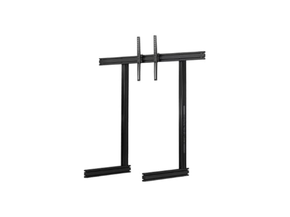 Next Level Racing Elite - Stativ - for Skjerm - anodisert ekstrudert aluminium, pulverbelagt karbonstål - svart - skjermstørrelse: 21"-65" - frittstå
