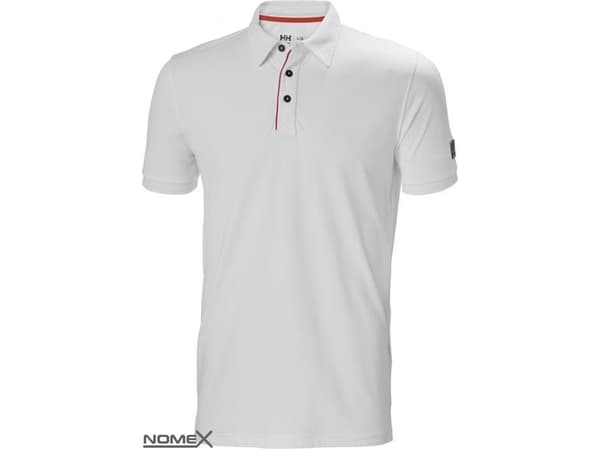 T-paita HELLY HANSEN Kensington Tech Polo, valkoinen L