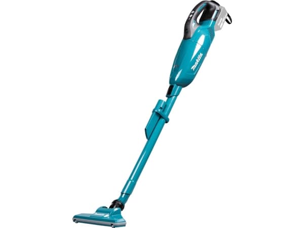 Støvsuger, Makita LXT, 18V, blå, kulfri