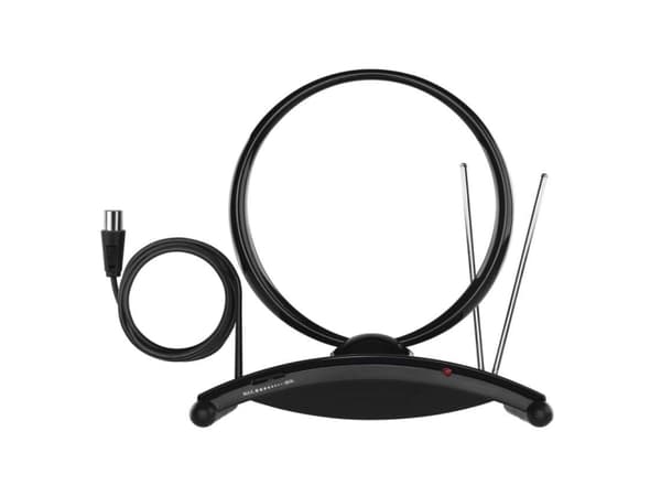 Kambarinė FM/DAB/DVB-T/T2 antena su stiprintuvu ir LTE/5G filtru J0701 EMOS