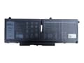 Miniatyrbild 1 av 3: Dell - Batteri för bärbar dator - ersättning för utvalda laptops - litiumjon - 4-cells - 58 Wh - för Latitude 5330, 5430, 5530, 7330, 7430, 7530