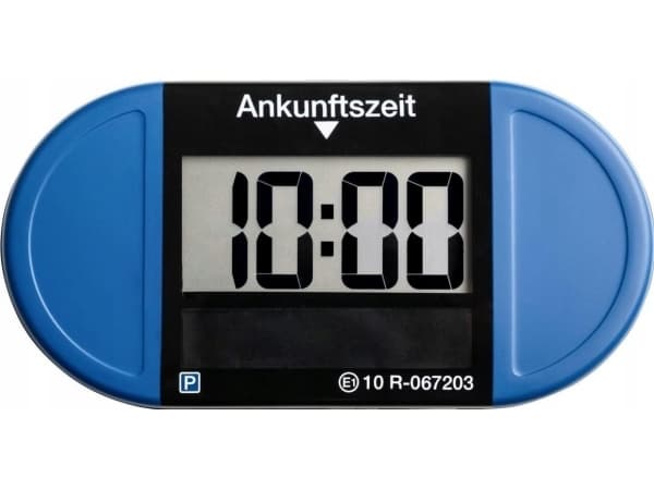 Needit Park Lite Solar, Elektronisk, Blå, Akrylonitril-butadien-styren (ABS), Glass, CR-2477, 3 V, -20 - 75 °C
