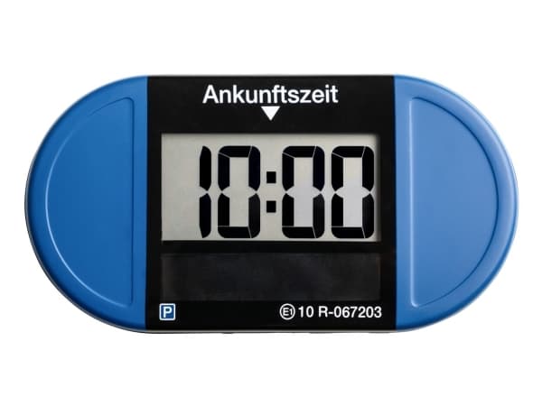 Needit Park Lite Solar, Elektronisk, Blå, Akrylonitril-butadien-styren (ABS), Glass, CR-2477, 3 V, -20 - 75 °C