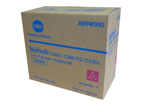 Konica Minolta A95W350, 12000 sivua, Magenta, 1 kpl