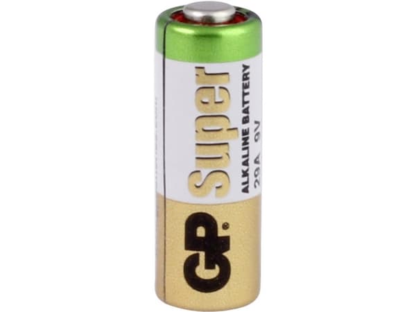 GP Batterier Høyspent GP29AF, Engangsbatteri, 9V, Alkaline, 9 V, 1 stk, 18 mAh
