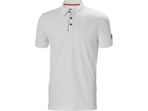 T-skjorte HELLY HANSEN Kensington Tech Polo, hvit 3XL