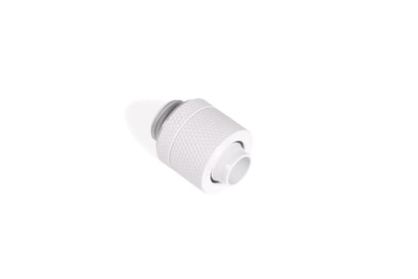 Alphacool 17626, Slangkoppling, mässing, Vit, 1/4", 27 mm, 2 cm