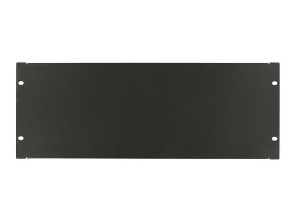 Lanview by Logon - Rackblankingspanel - screw type - svart, RAL 9005 - 4U - 19"