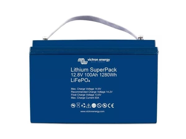 Victron Energy LiFePO4 SuperPack BAT512110710 12,8V/100Ah-batteri