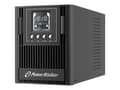 Pikkukuva 1 / 5: PowerWalker VFI 1000 AT FR - UPS - AC 80 - 300 V - 900 Watt - 1000 VA - 9 At - RS-232, USB - lähtöliittimet: 3