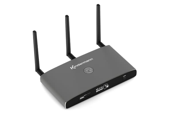 Kindermann 7488000340, dongle, grafitt, aluminium, 3840 x 2160 piksler, 1280 x 720 (HD 720), 1920 x 1080 (HD 1080), 3840 x 2160, 720p, 2160p, 1080p