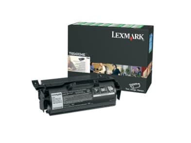 Lexmark - Ekstra høy ytelse - svart - original - tonerpatron LCCP, LRP - for Lexmark T654dn, T654dtn, T654n