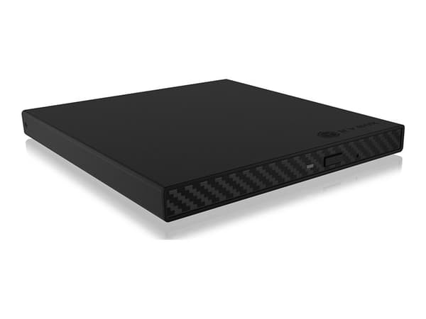 ICY BOX Ulkoinen kotelo Ultra Slim SATA USB Type-C/Type-A vähittäiskauppa - Drive Enclosure - Kotelo - Kotelo musta
