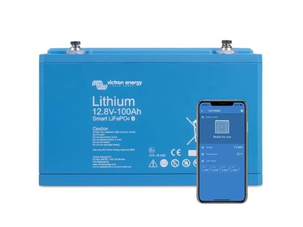 VICTRON ENERGY LIFEPO4 SMART 100AH 12V