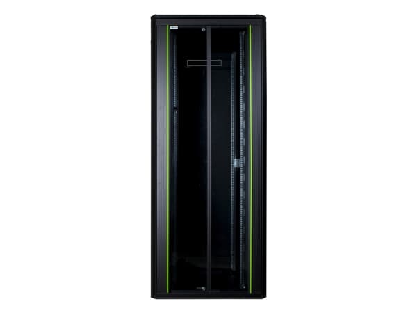 Lanview by Logon Data Line - Rack skåp - 800 x 800 mm, data line - fristående - svart, RAL 9005 - 42U - 19"