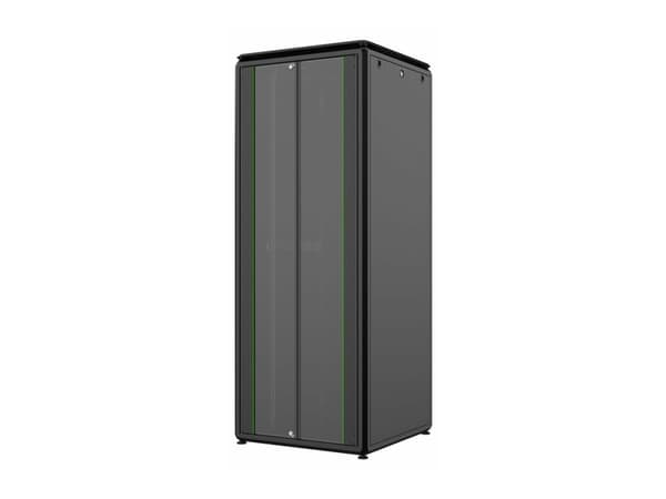 Lanview by Logon Data Line - Rack skåp - 800 x 800 mm, data line - fristående - svart, RAL 9005 - 42U - 19"