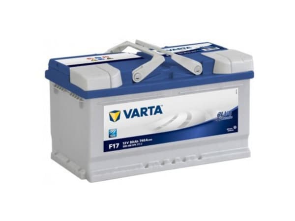 Varta Autobatterie Blue Dynamic F17 12 V 80 Ah ETN 580 406 074 T1 Zellanlegung 0 (580406074 3132)