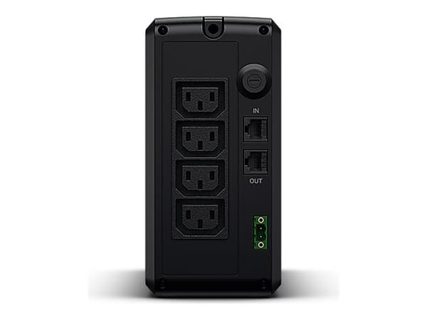 CyberPower UT Utility UT800EIG - UPS - AC 230 V - 450 watt - 800 VA - enkeltfase - Ethernet, USB - utgangskontakter: 4 - svart