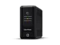 Miniatyrbilde 5 av 5: CyberPower UT Utility UT800EIG - UPS - AC 230 V - 450 watt - 800 VA - enkeltfase - Ethernet, USB - utgangskontakter: 4 - svart