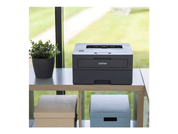 Brother HL-L2447DW - Skriver - S/H - Dupleks - laser - A4/Legal - 1200 x 1200 dpi - inntil 32 spm - kapasitet: 250 ark - USB 2.0, LAN, Wi-Fi(n)