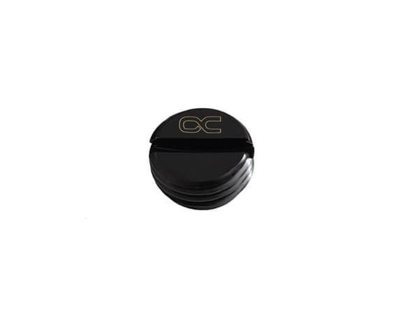 Alphacool Eiszapfen Verschlussschraube V.2 G1/4 - Deep Black (17468)