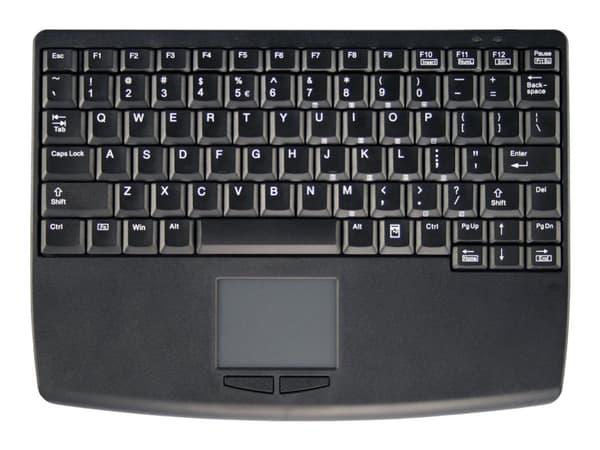 Active Key AK-4450-GFU - Tangentbord - trådlös - 2.4 GHz - tysk - svart