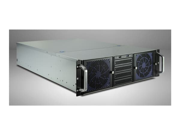 Inter-Tech IPC 3U-30765 - Rackmonterbar - utvidet ATX (E-ATX) - ingen strømforsyning (ATX) - USB