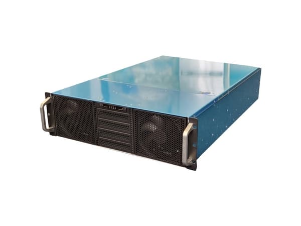RealPower RPS19-G3380, Stativ, Server, Sort, ATX, SGCC, 3U
