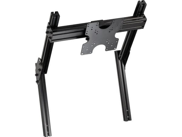 Next Level Racing Elite - Monteringskomponent (tilleggsfeste) - for Skjerm - stativ for fire skjermer - anodisert ekstrudert aluminium - svart - skje