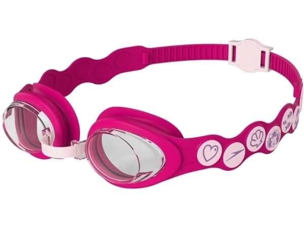 Speedo Okulary Pływackie Junior Sea Squad Pink/White