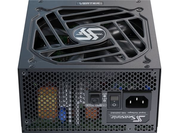 Seasonic VERTEX GX-750, 750 W, 100 - 240 V, 50 - 60 Hz, 10 - 5 A, 125 W, 744 W Sort