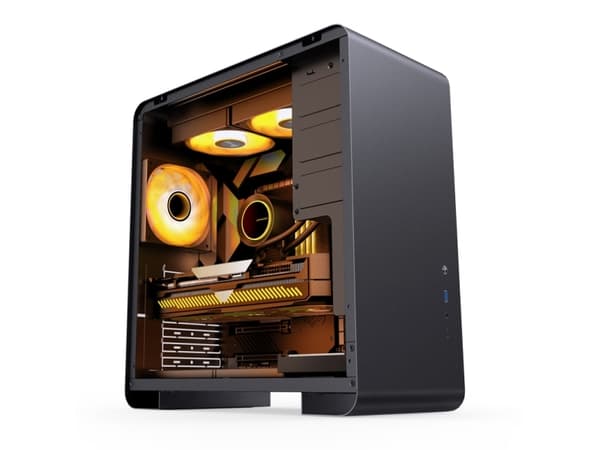 Jonsbo U4 PRO, Midi Tower, PC, Svart, ATX, ITX, Mini-ATX, Nät, Stål, Spela